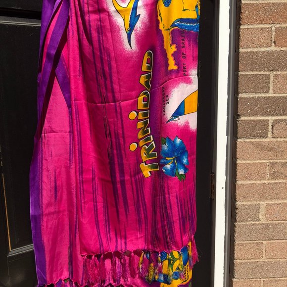 Beach Cover Up Sarong Wrap Trinidad - Picture 3 of 16